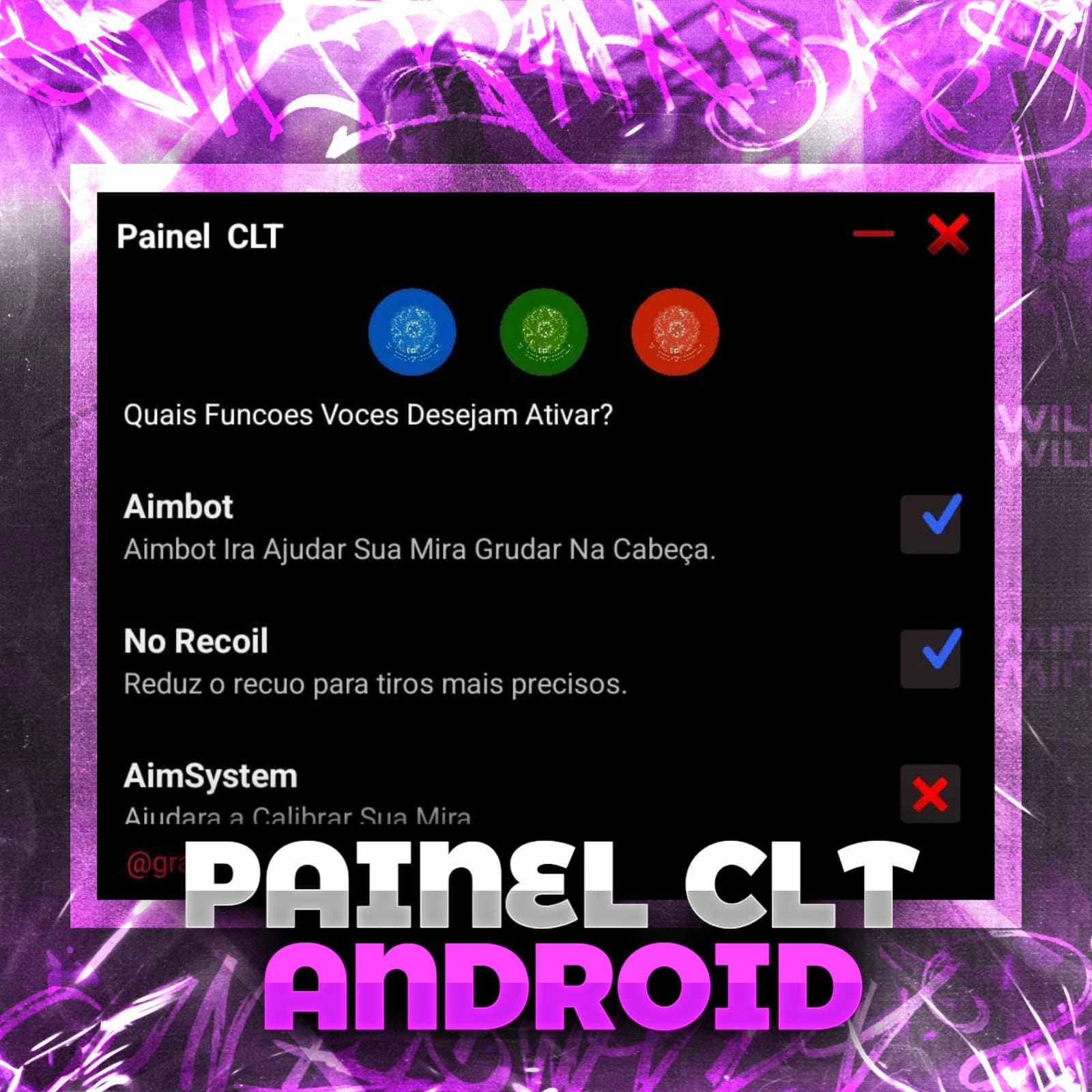 PAINEL CLT ANDROID