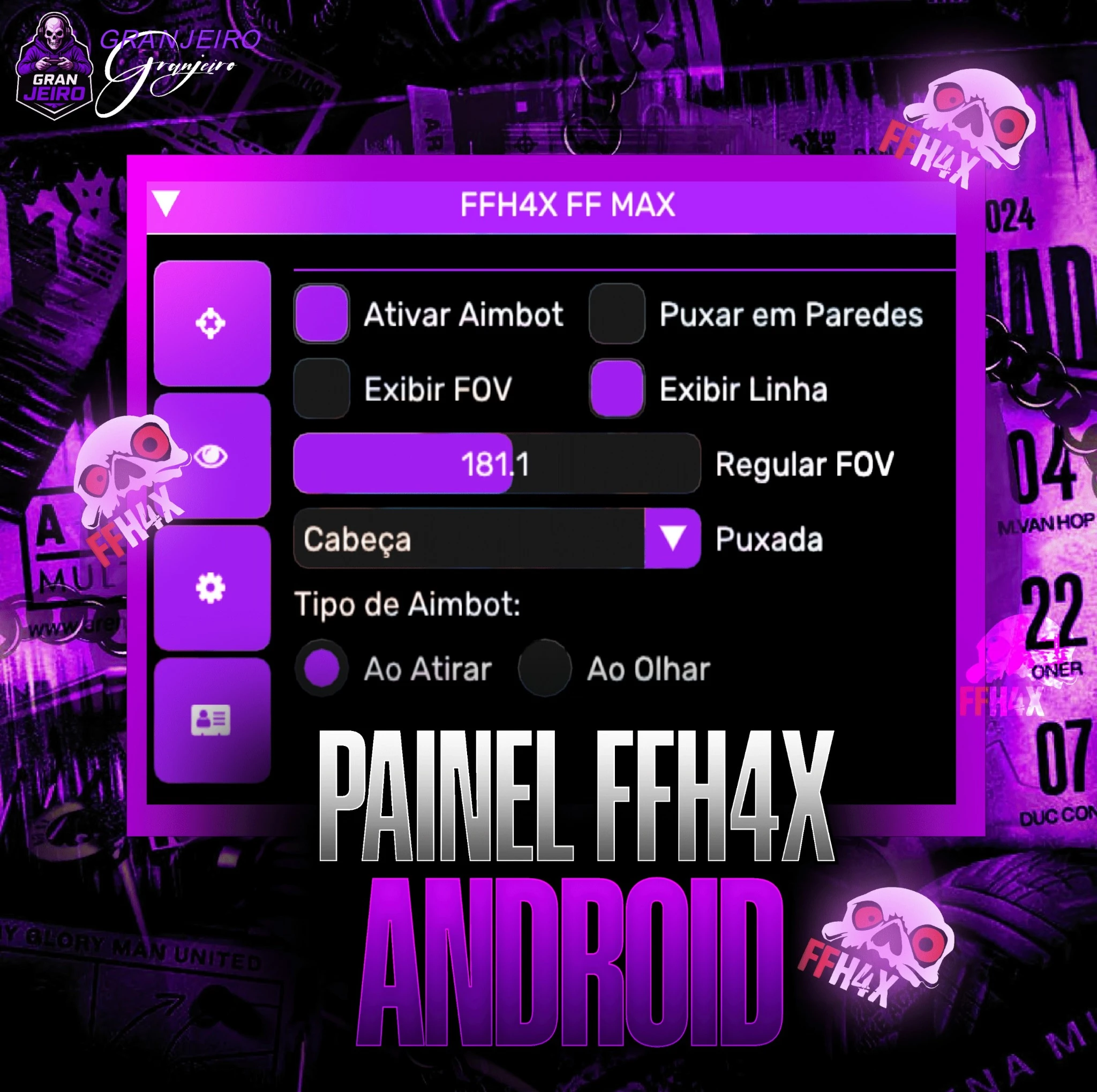PAINEL FFH4X ANDROID